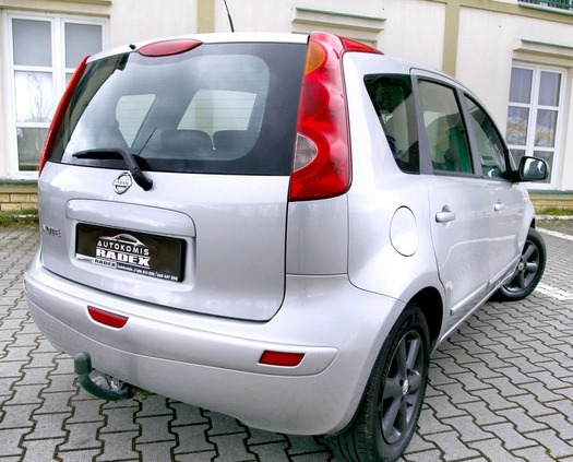 Nissan Note cena 12999 przebieg: 170000, rok produkcji 2008 z Kąty Wrocławskie małe 277